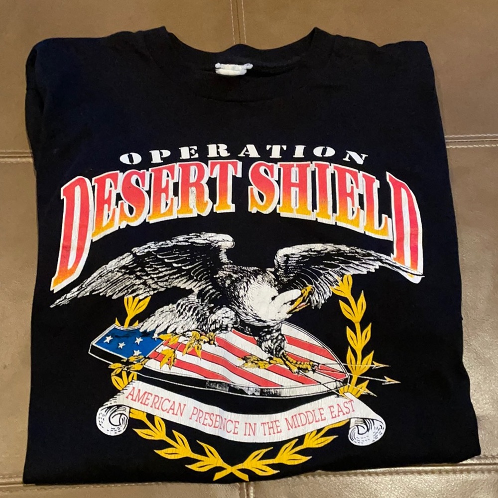 1990s Operation Desert Shield T-shirt